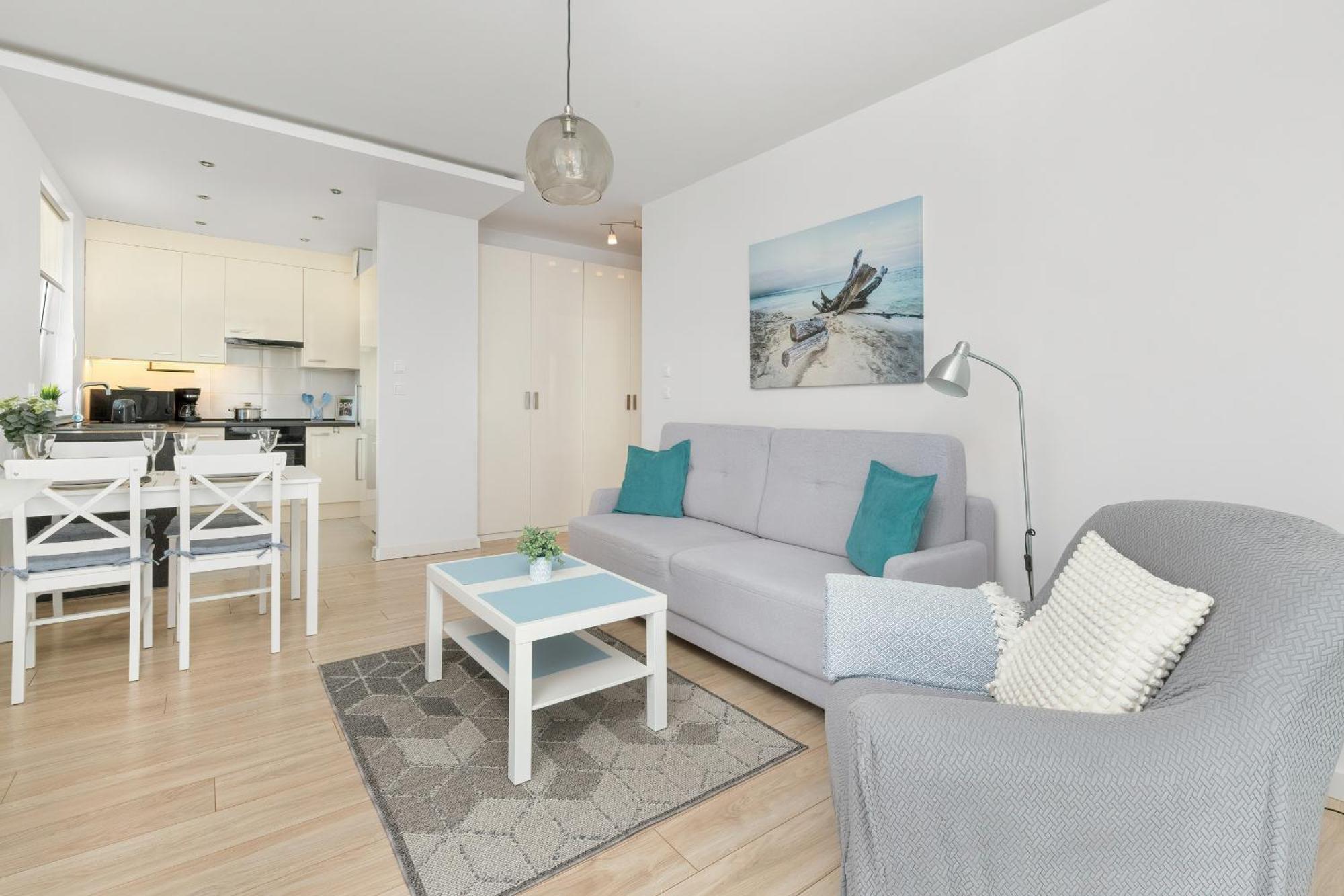Jasny & Przestronny Apartament Z Balkonem I Parkingiem By Rent Like Home Gdynia Exterior photo