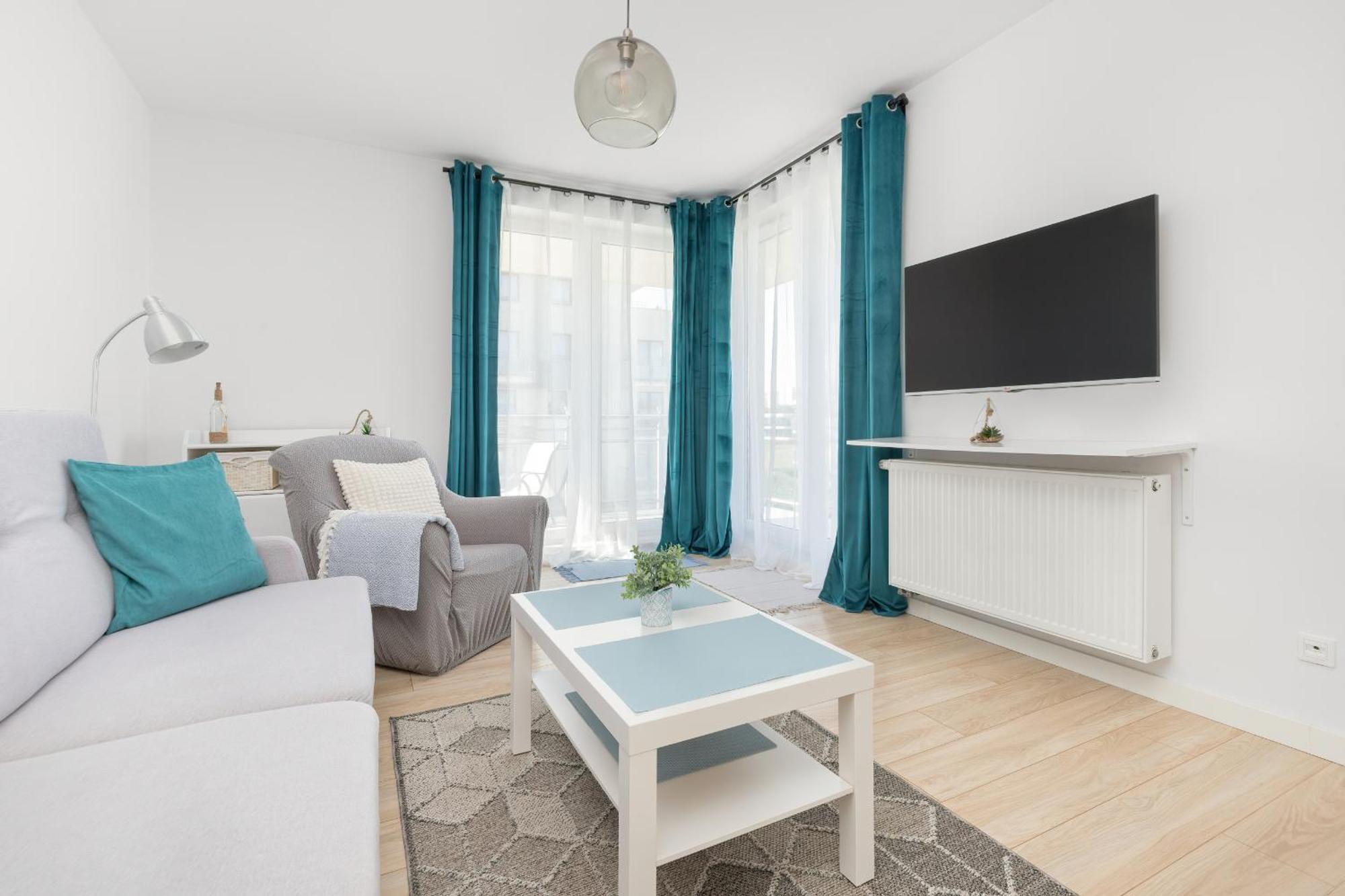 Jasny & Przestronny Apartament Z Balkonem I Parkingiem By Rent Like Home Gdynia Exterior photo
